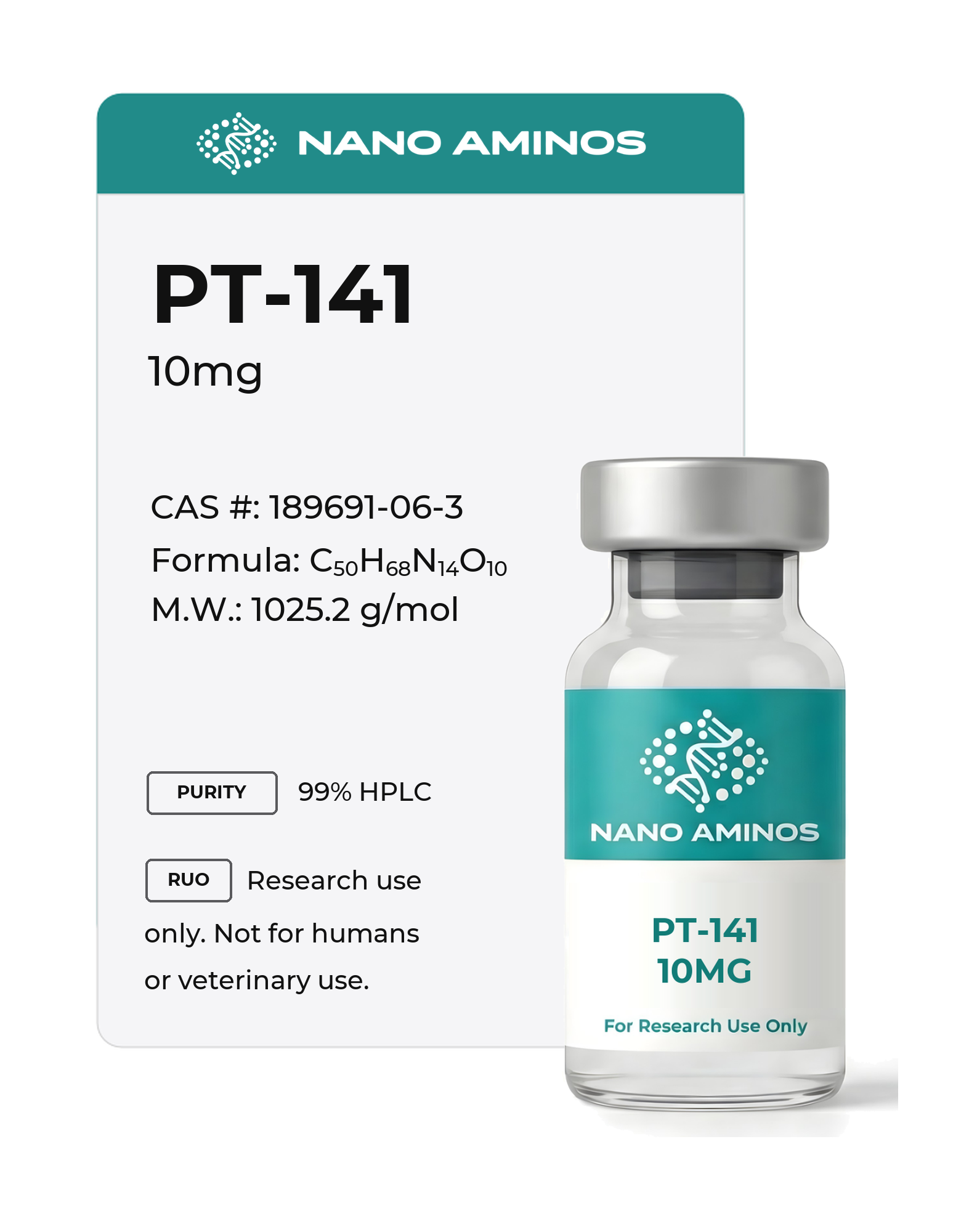 PT-141_10mg PT-141 (Bremelanotide) - Image 1